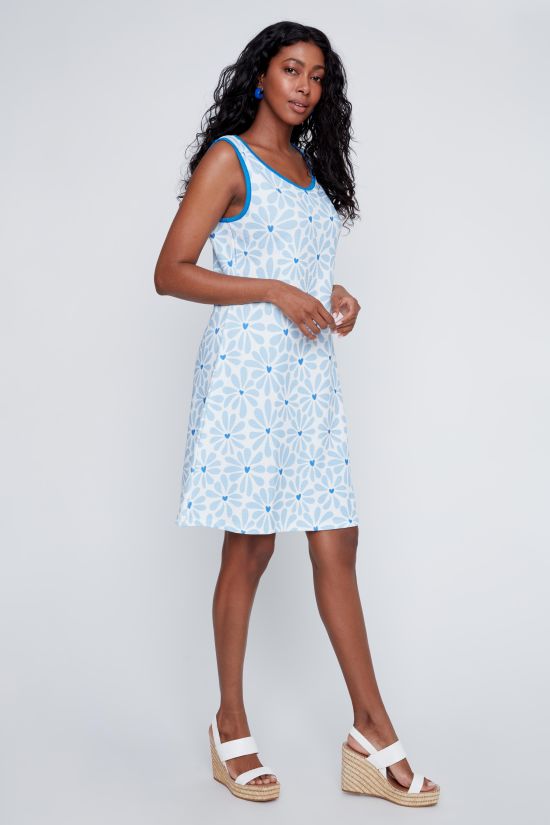 Robe sans manches fleurie Robe sans manches fleurie