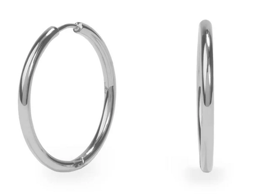 Anneau Boucle d'oreille 30mm - t217e004 - Mia Bijoux Anneau Boucle d'oreille 30mm - t217e004 - Mia Bijoux