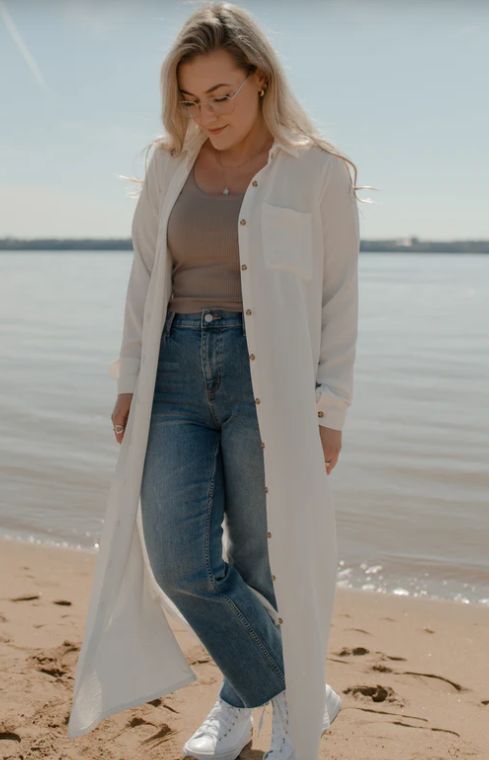 Chemise maxi milan - Chemise maxi milan - Louve Design Chemise maxi milan - Chemise maxi milan - Louve Design