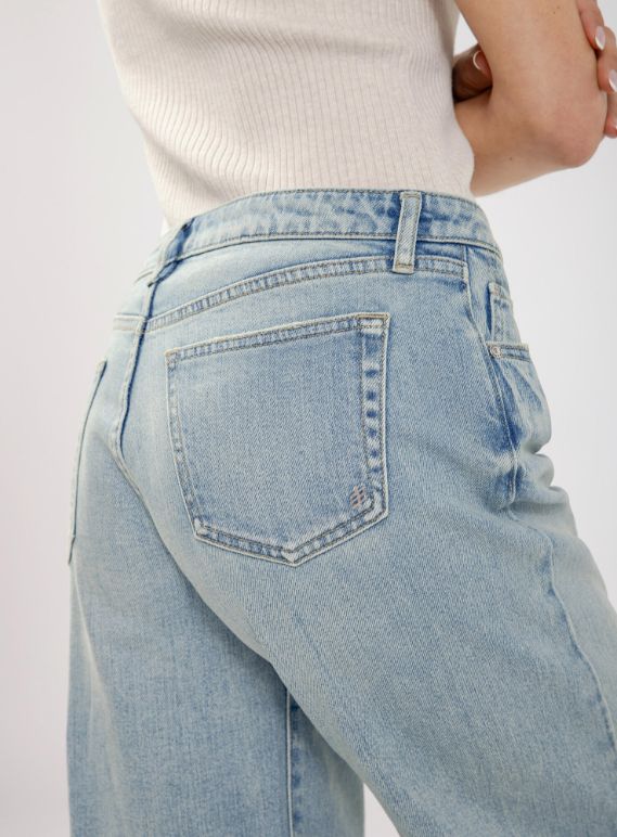 Jeans ample à taille basse - L82907HDR255 - Silver Jeans Jeans ample à taille basse - L82907HDR255 - Silver Jeans