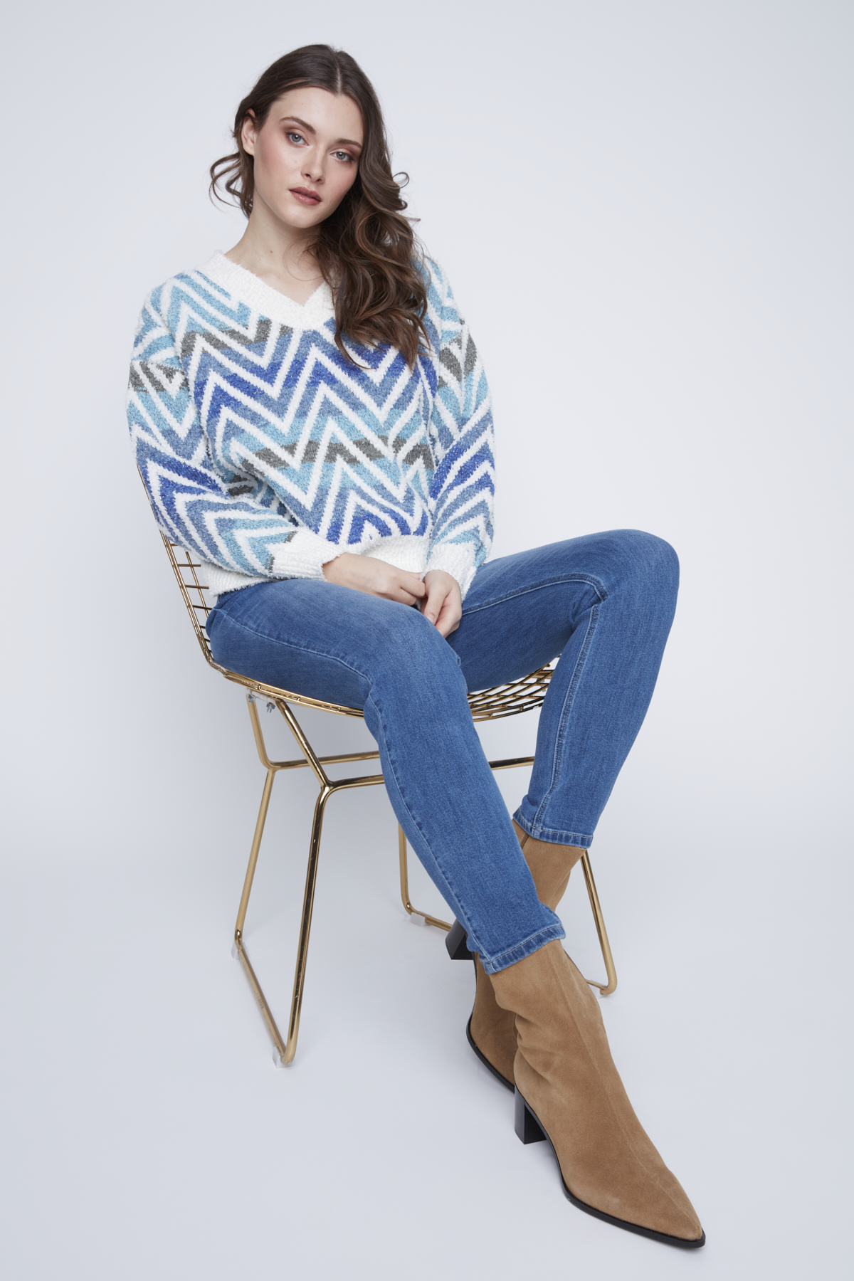 Chandail motifs chevron Chandail motifs chevron