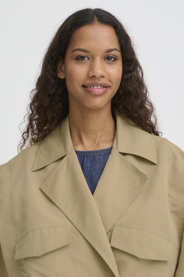 Manteau court - 20124730 - Ichi Manteau court - 20124730 - Ichi