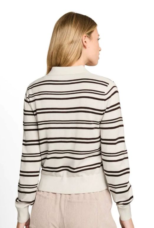 Chandail polo rayé - 1052693 - Tom Tailor Chandail polo rayé - 1052693 - Tom Tailor