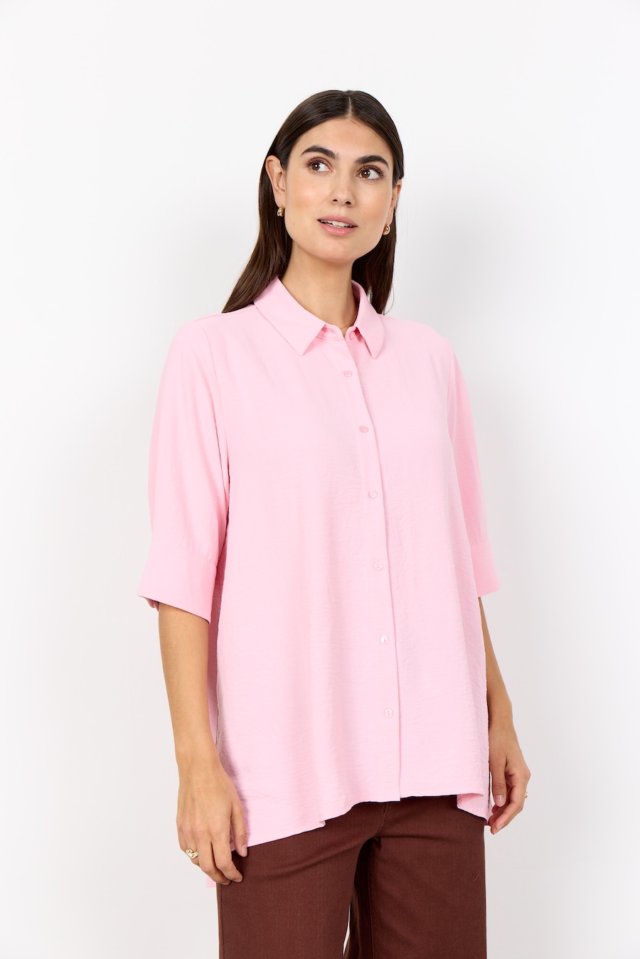 Blouse mi-longue vaporeuse - 41580 - Soya Concept Blouse mi-longue vaporeuse - 41580 - Soya Concept