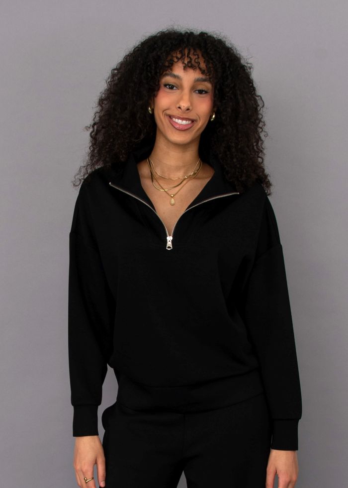 Chandail manches longues demi-zip - 77T007S1 - RD Style Chandail manches longues demi-zip - 77T007S1 - RD Style