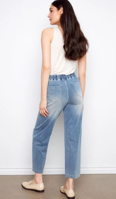 Pantalon tencel - C5787/627C - Charlie B Pantalon tencel - C5787/627C - Charlie B