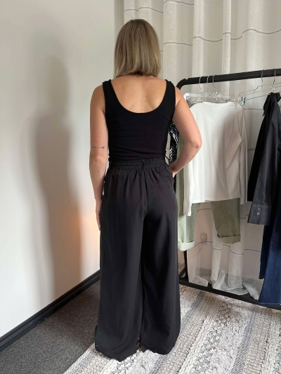 Pantalon chic plissé devant - 20618072 - Fransa Pantalon chic plissé devant - 20618072 - Fransa