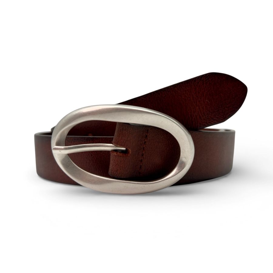 Ceinture en cuir unie - nana - ECO7 Ceinture en cuir unie - nana - ECO7