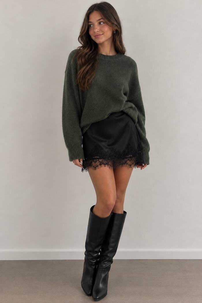 Chandail tricot manche chauve-sourisss - 78S393S - RD Style Chandail tricot manche chauve-sourisss - 78S393S - RD Style