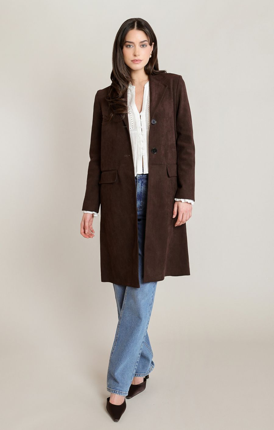 Manteau en simili suède - 2829753 T - Black Tape Manteau en simili suède - 2829753 T - Black Tape