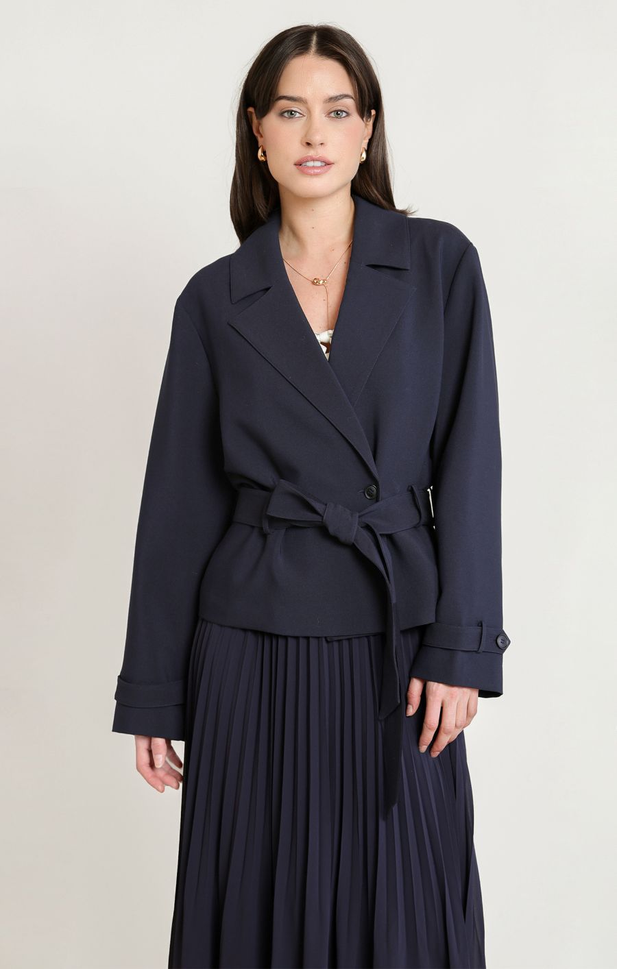 Manteau trench court - 2829501 T - Black Tape Manteau trench court - 2829501 T - Black Tape