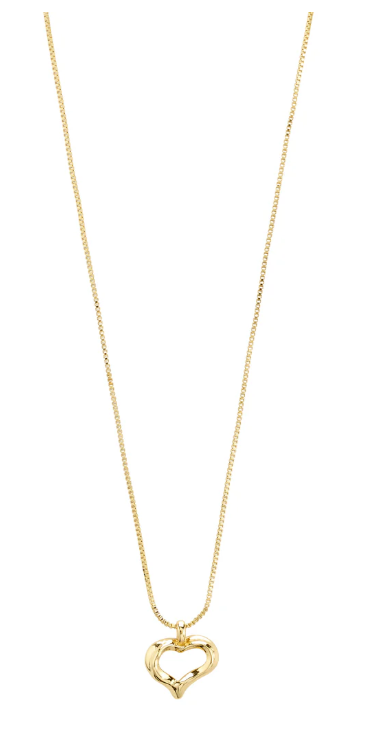 Chaine Iris pendentif coeur - 122616001 - Pilgrim Chaine Iris pendentif coeur - 122616001 - Pilgrim