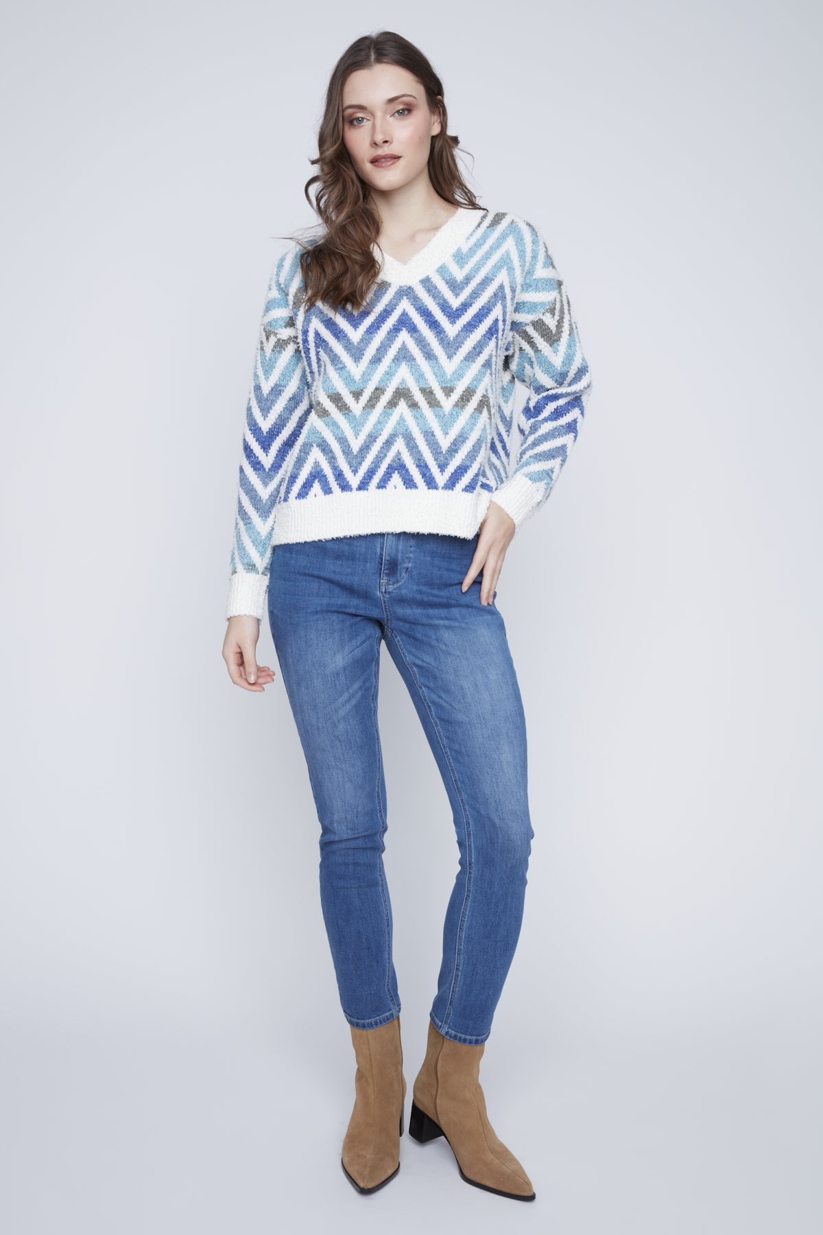 Chandail motifs chevron Chandail motifs chevron