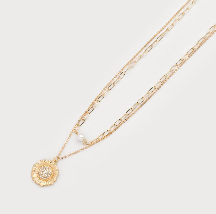 Collier deux rangs - 1782-GLD - Caracol Collier deux rangs - 1782-GLD - Caracol