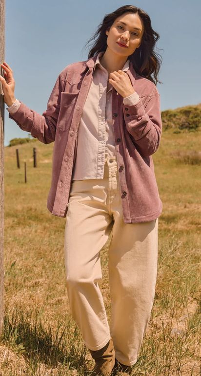 Chemise corduroy style western Chemise corduroy style western