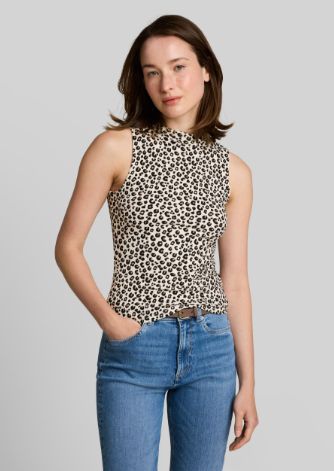 Camisole ajustée col montant - 1052519 - Tom Tailor Camisole ajustée col montant - 1052519 - Tom Tailor