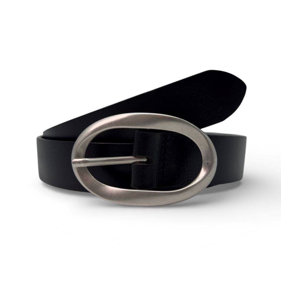 Ceinture en cuir unie - nana - ECO7 Ceinture en cuir unie - nana - ECO7