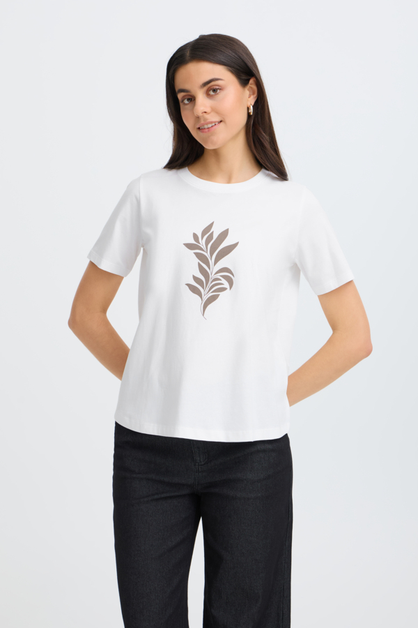 T-shirt col rond - 20618507 - Fransa T-shirt col rond - 20618507 - Fransa