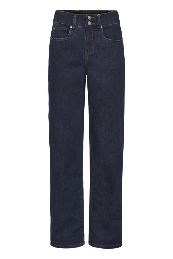 Jeans jambe droite taille amincissante - 20618079 - Fransa Jeans jambe droite taille amincissante - 20618079 - Fransa