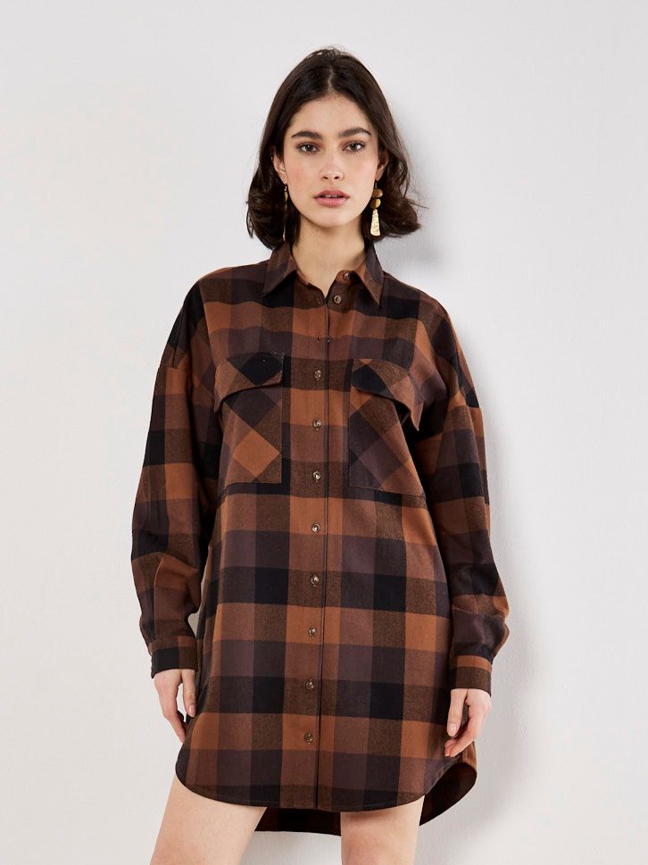 Blouse tunique - X112005 - Apricot Blouse tunique - X112005 - Apricot