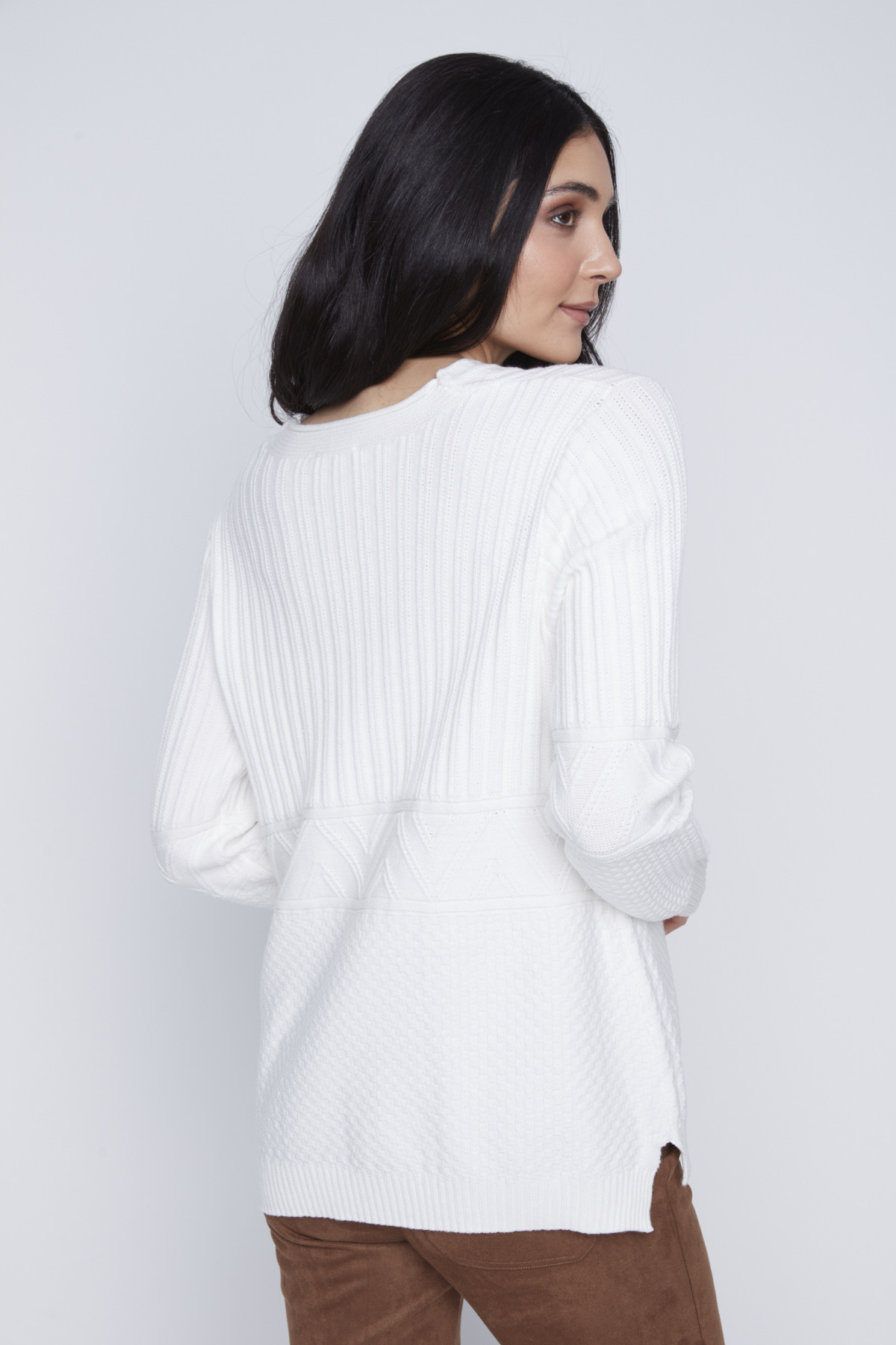 Chandail tricot texturé Chandail tricot texturé