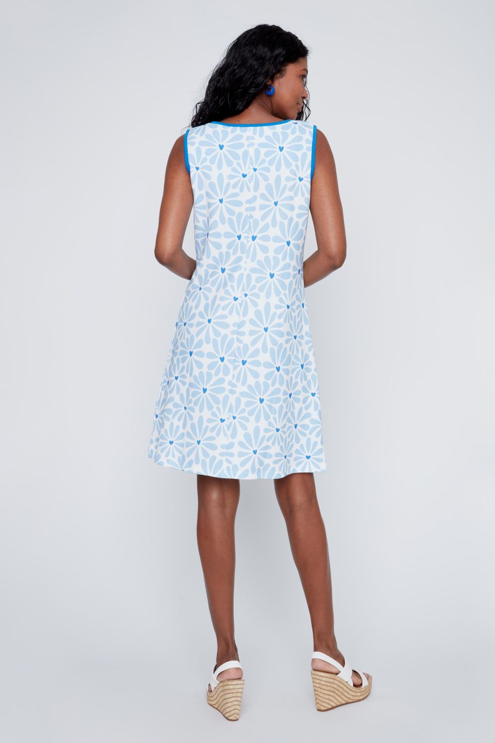 Robe sans manches fleurie Robe sans manches fleurie