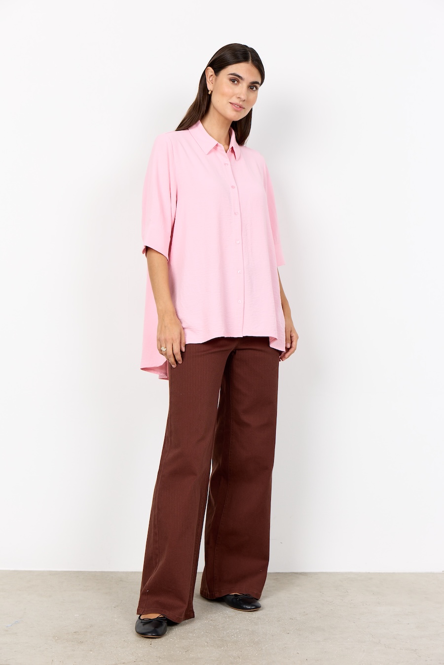 Blouse mi-longue vaporeuse - 41580 - Soya Concept Blouse mi-longue vaporeuse - 41580 - Soya Concept