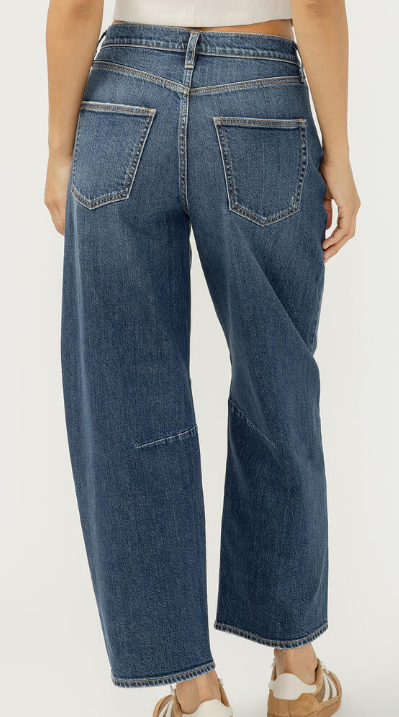 Jeans Barrel leg taille haute Jeans Barrel leg taille haute