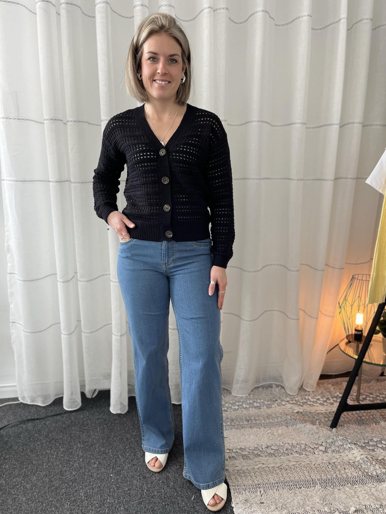 Cardigan tricot - MCSPAW05118 - Mandarine & Co Cardigan tricot - MCSPAW05118 - Mandarine & Co