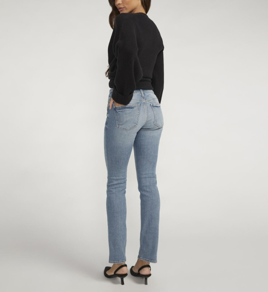 Jeans Suki curvy fit taille moyenne jambe droite 