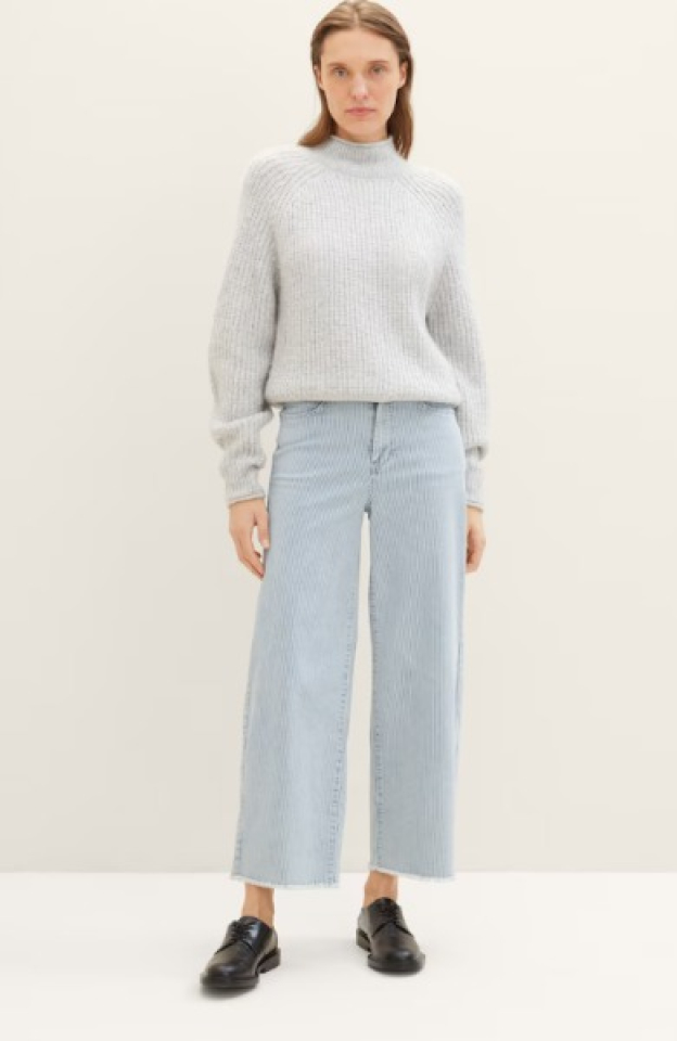 Culotte jeans lignée - 1040813 - Tom Tailor
