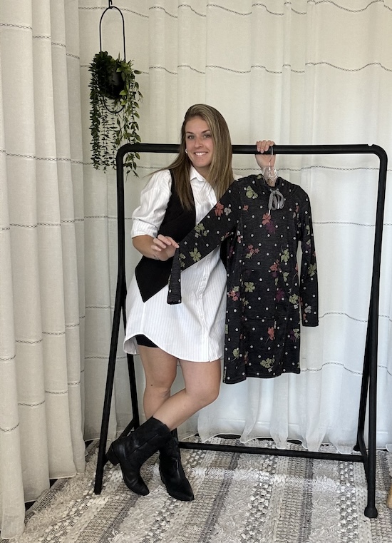 Gère la robe Rien ne se perd, tout se crée