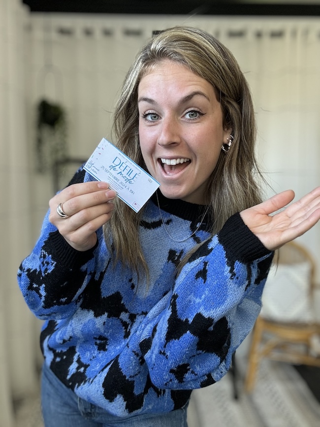 Jour J du défilé de mode