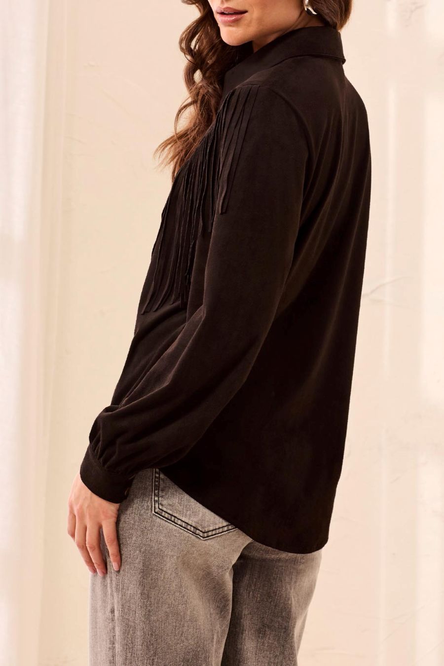 Chemise western suèdine - 6290o-5717 - Tribal