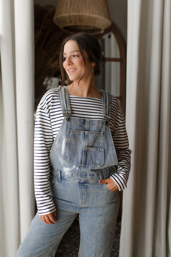 Salopette jeans