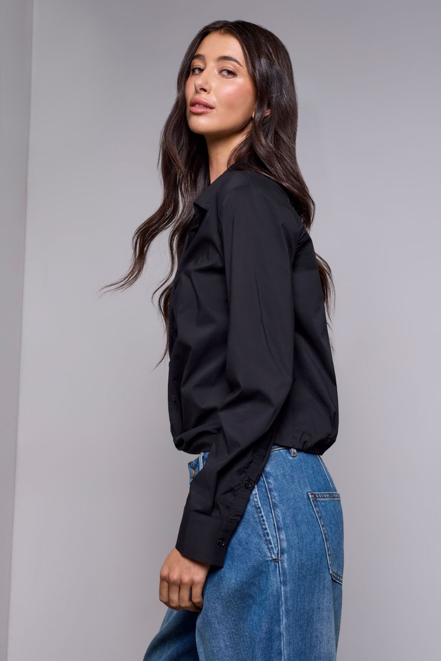 Blouse elastique bas
