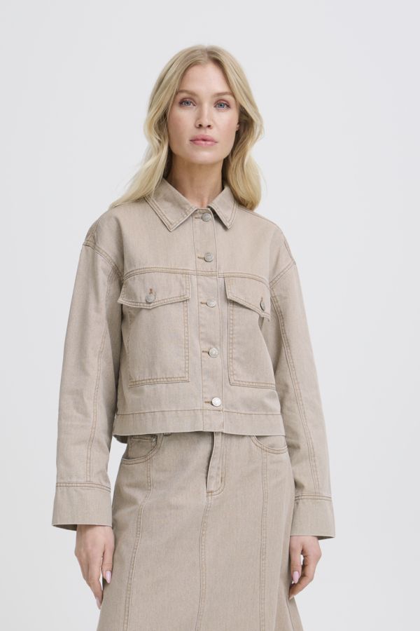 Veste jeans boxy court - 20818742 - B.Young