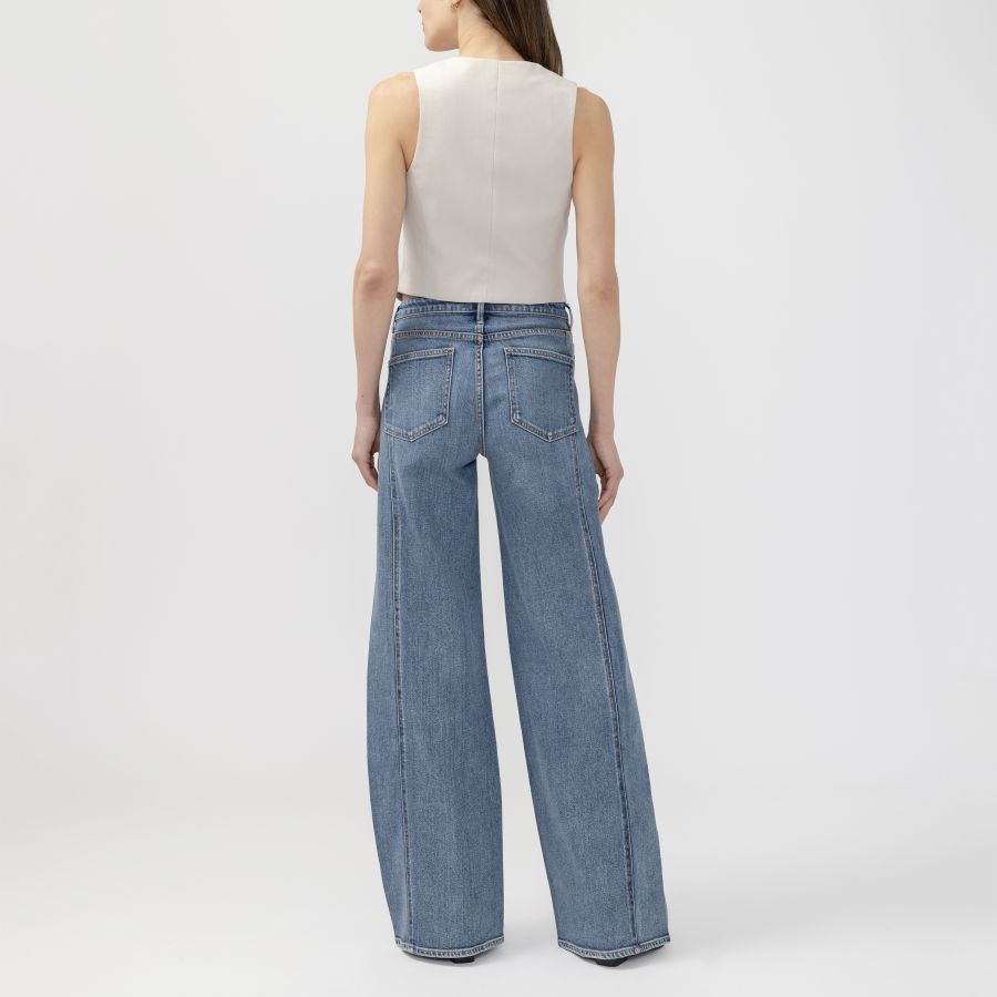 Jeans Isbister à jambes larges