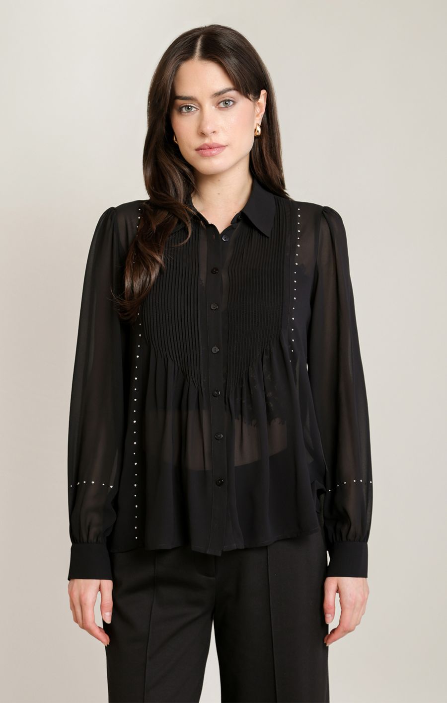 Blouse à studs
