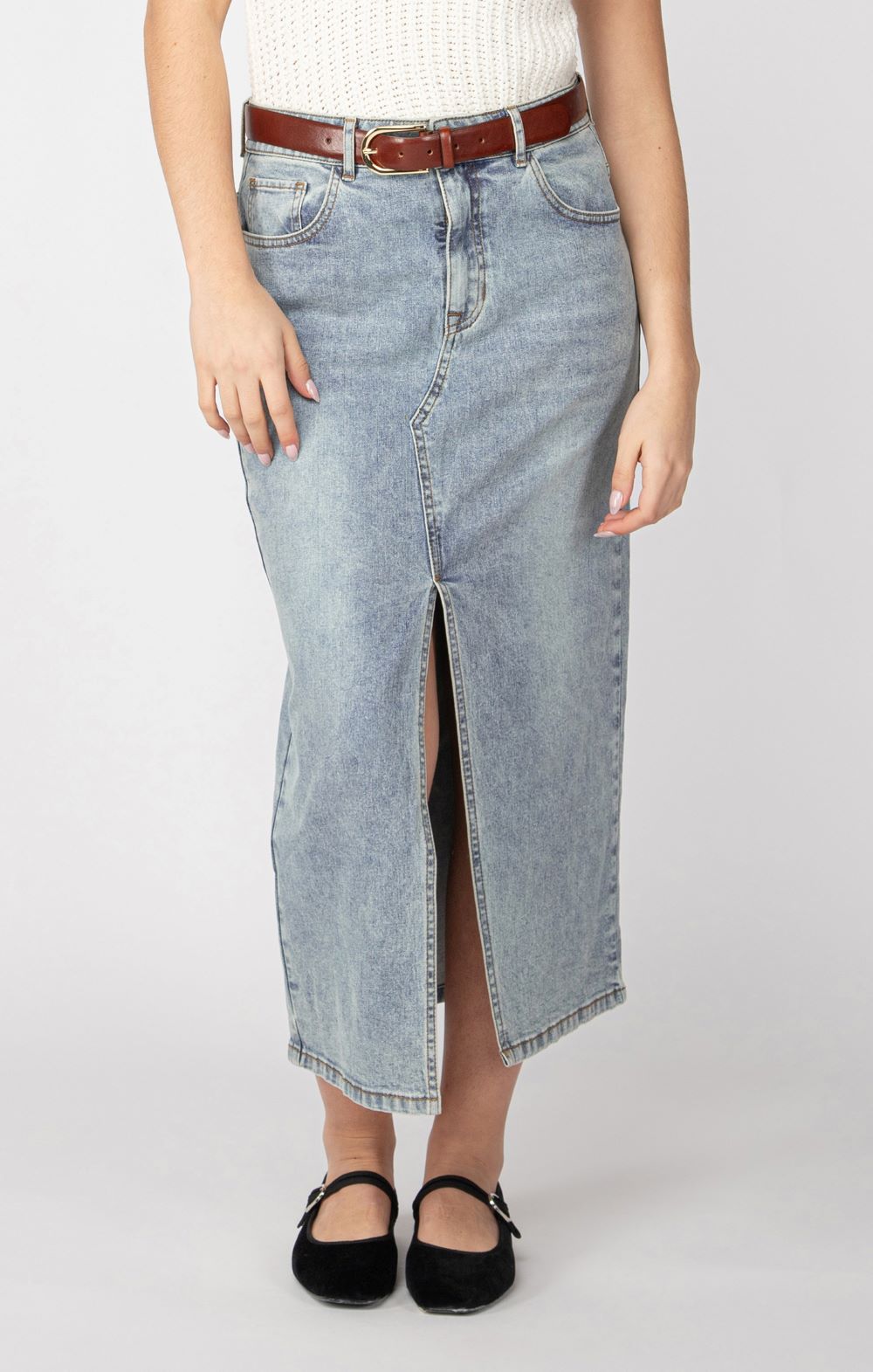 Jupe maxi jeans - 2425258 D - Dex