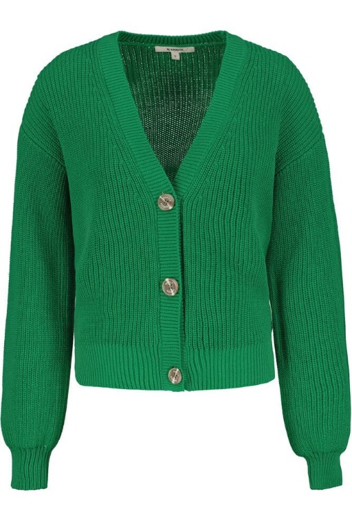 CARDIGAN TRICOT 3 BOUTONS UNI