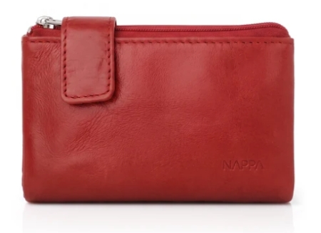 Mini Porte feuille cuir véritable - MiniCharlotte - Nappa