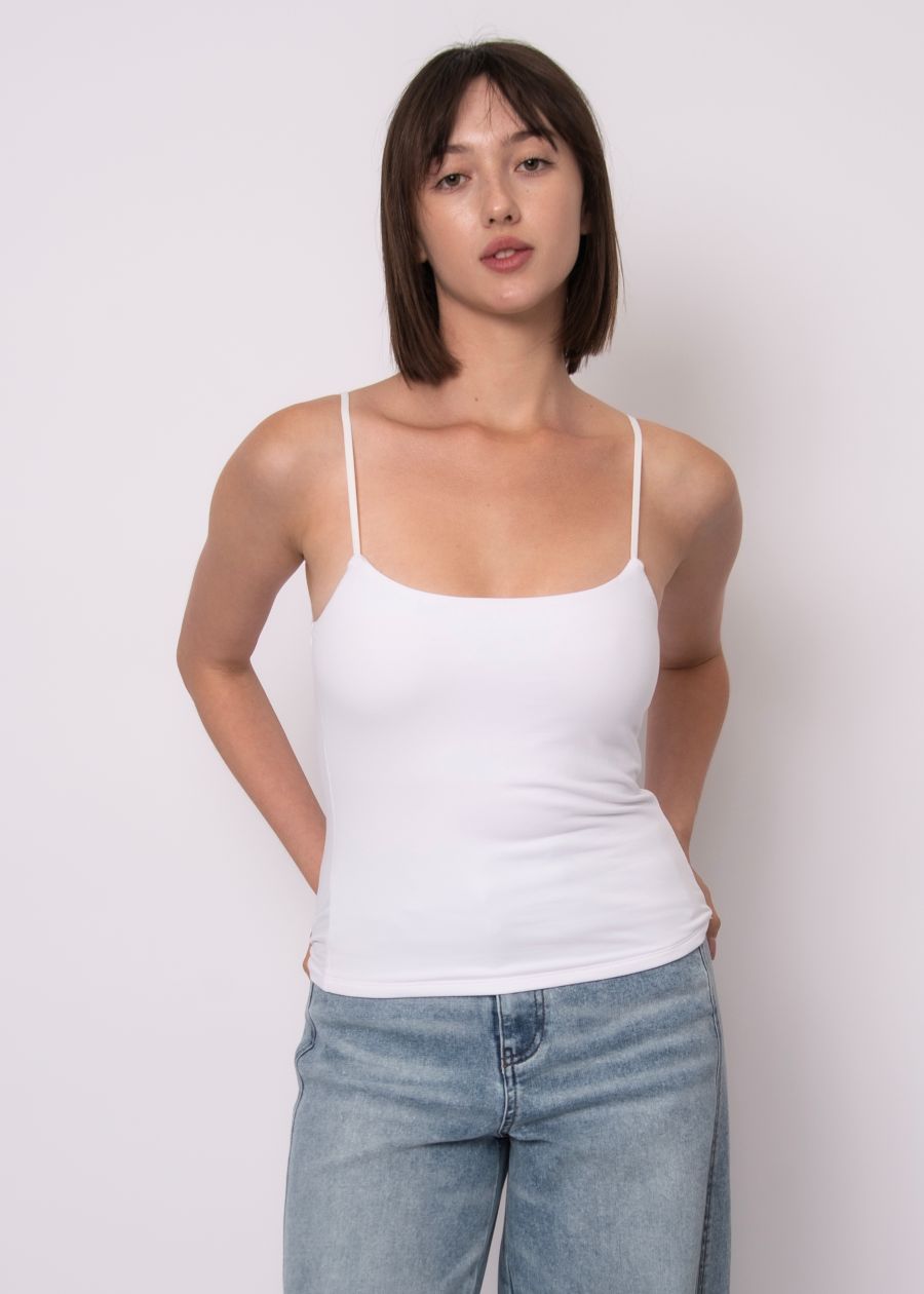 Camisole paddée bretelles ajustables - 57T174SO - RD Style