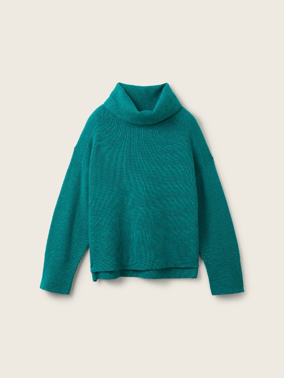 Chandail tricot col roulé