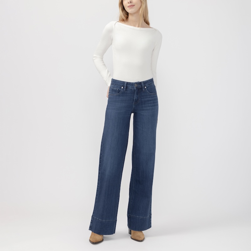 Jeans suki à jambes larges - L93905LSS352 - Silver Jeans