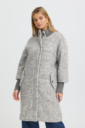 Manteau mi-saison sport chic - 20617824 - Fransa