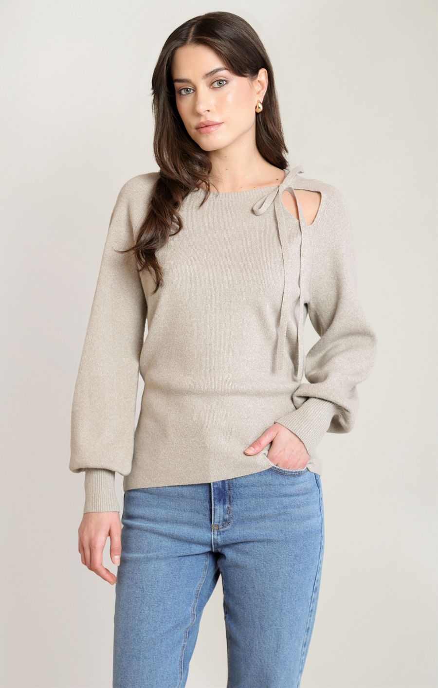 Chandail boucle épaule - 2827002 T - Black Tape