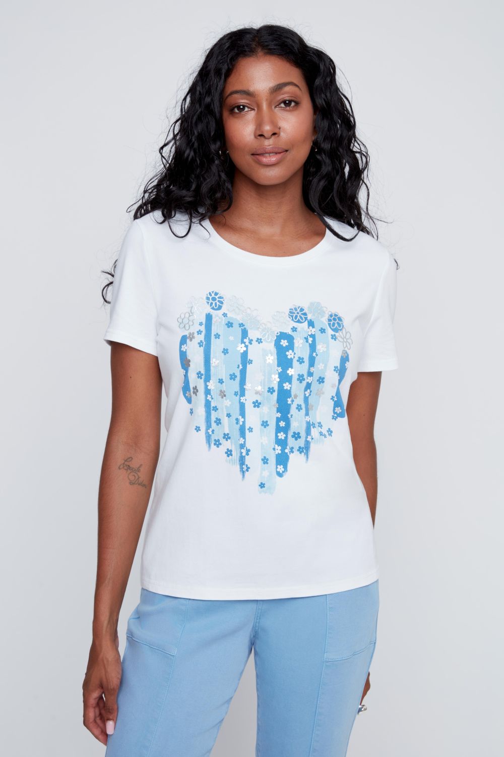 T-shirt coeur - 2613034 - C.Y.C. Coco Y. Club Inc