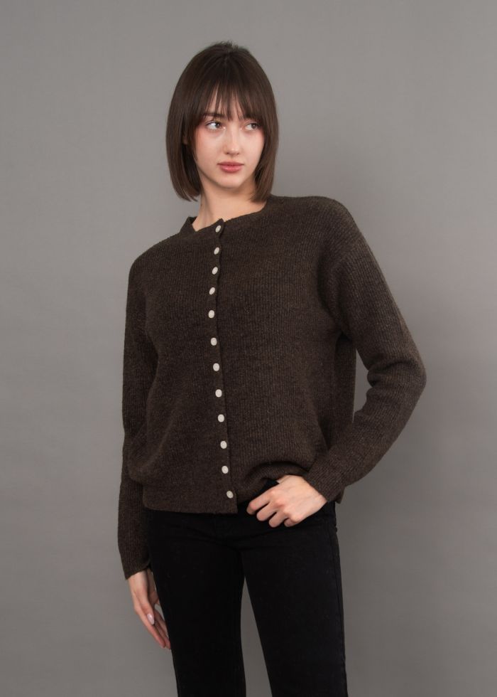 cardigan tricot manches longues