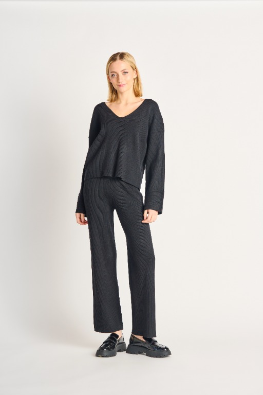 Chandail tricot col V